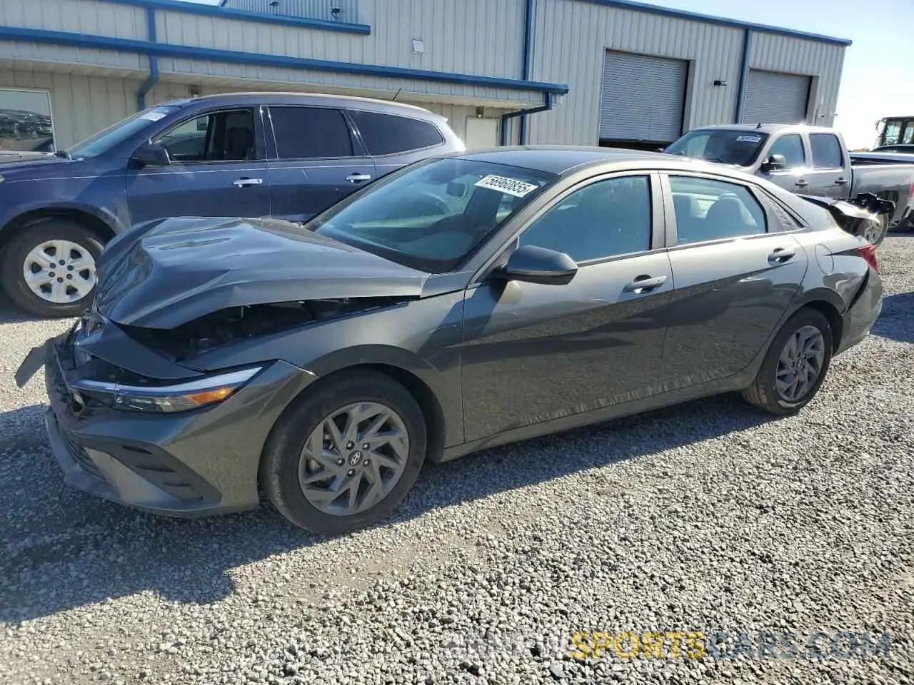 1 Photograph of a damaged car KMHLM4DG3RU647901 HYUNDAI ELANTRA 2024