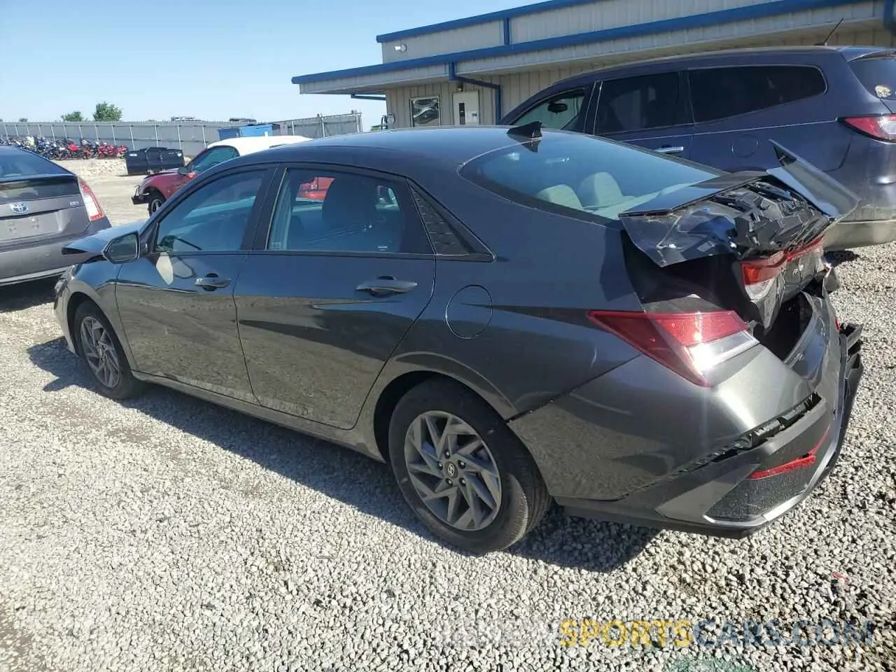 2 Photograph of a damaged car KMHLM4DG3RU647901 HYUNDAI ELANTRA 2024