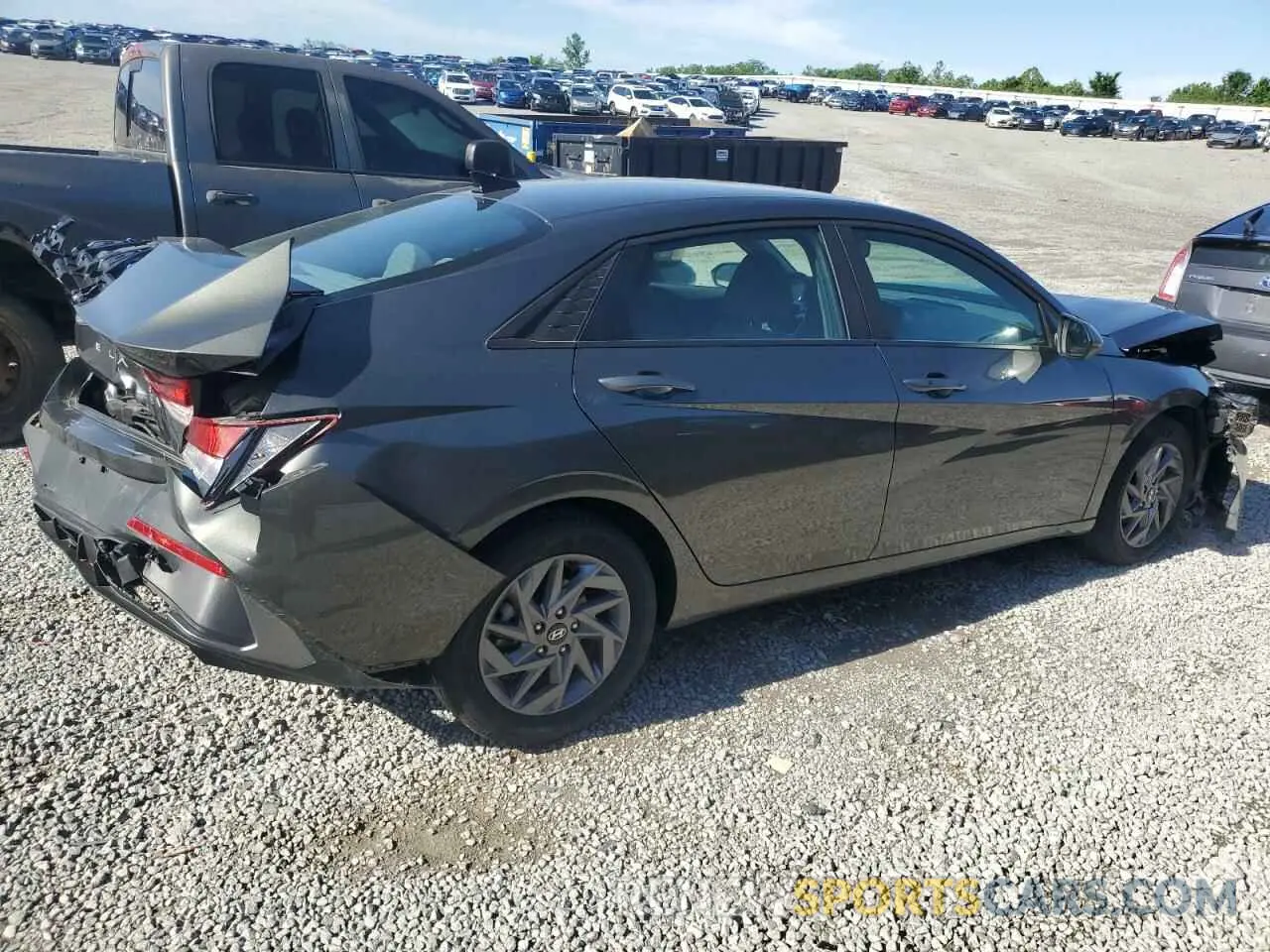 3 Photograph of a damaged car KMHLM4DG3RU647901 HYUNDAI ELANTRA 2024