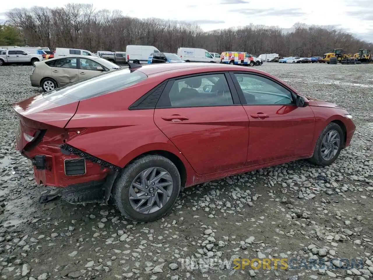 3 Photograph of a damaged car KMHLM4DG3RU653486 HYUNDAI ELANTRA 2024