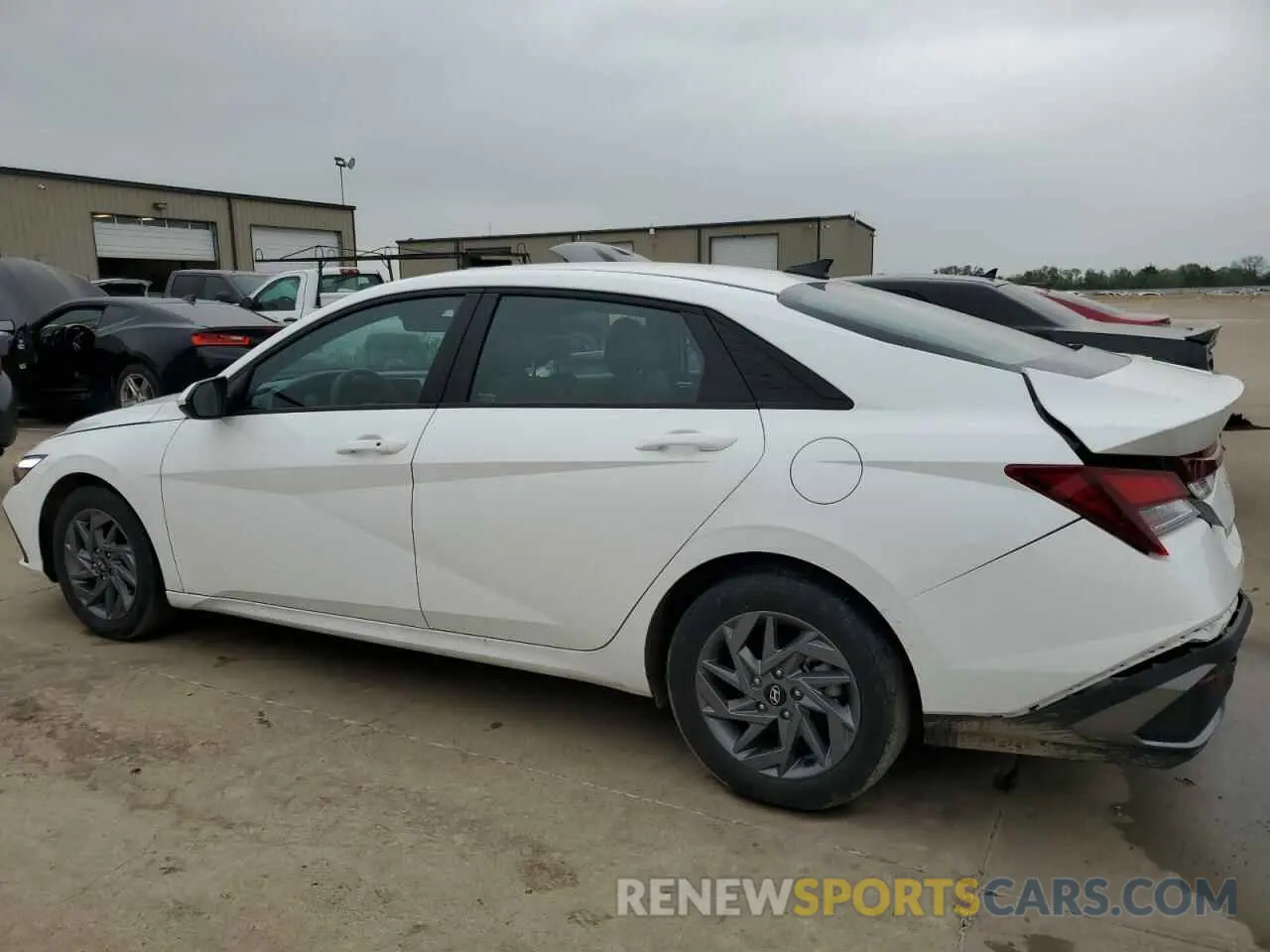 2 Photograph of a damaged car KMHLM4DG3RU666609 HYUNDAI ELANTRA 2024