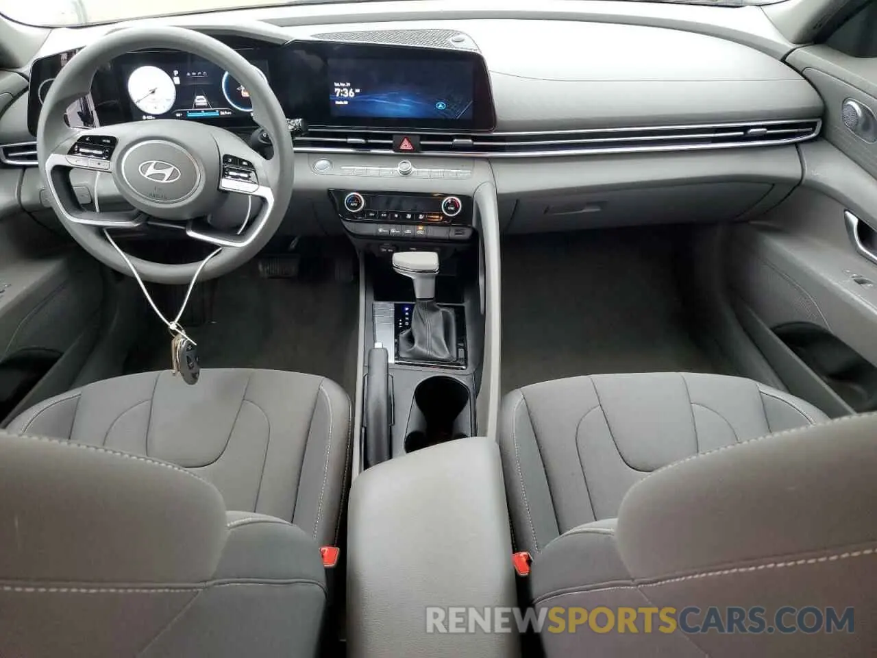 8 Photograph of a damaged car KMHLM4DG3RU666609 HYUNDAI ELANTRA 2024