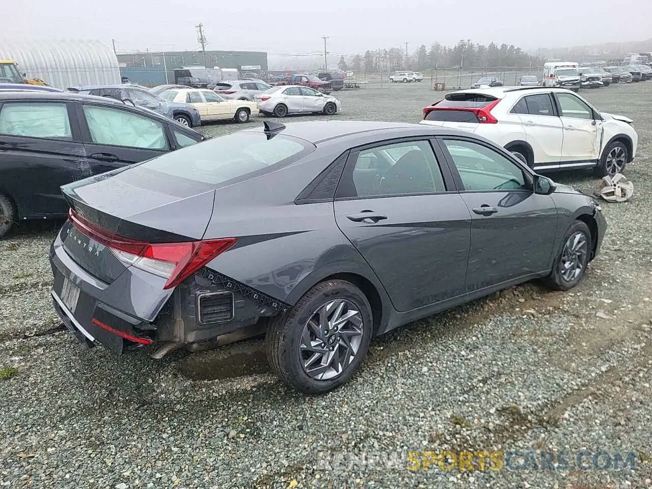 3 Photograph of a damaged car KMHLM4DG3RU696533 HYUNDAI ELANTRA 2024