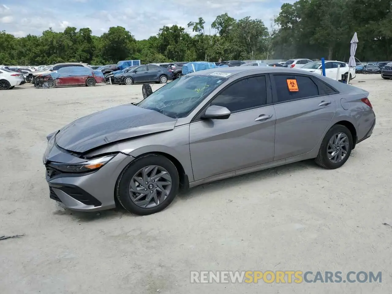 1 Photograph of a damaged car KMHLM4DG3RU699657 HYUNDAI ELANTRA 2024