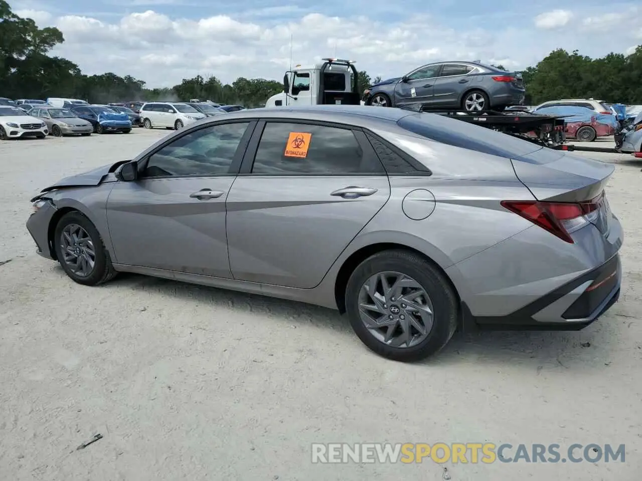 2 Photograph of a damaged car KMHLM4DG3RU699657 HYUNDAI ELANTRA 2024
