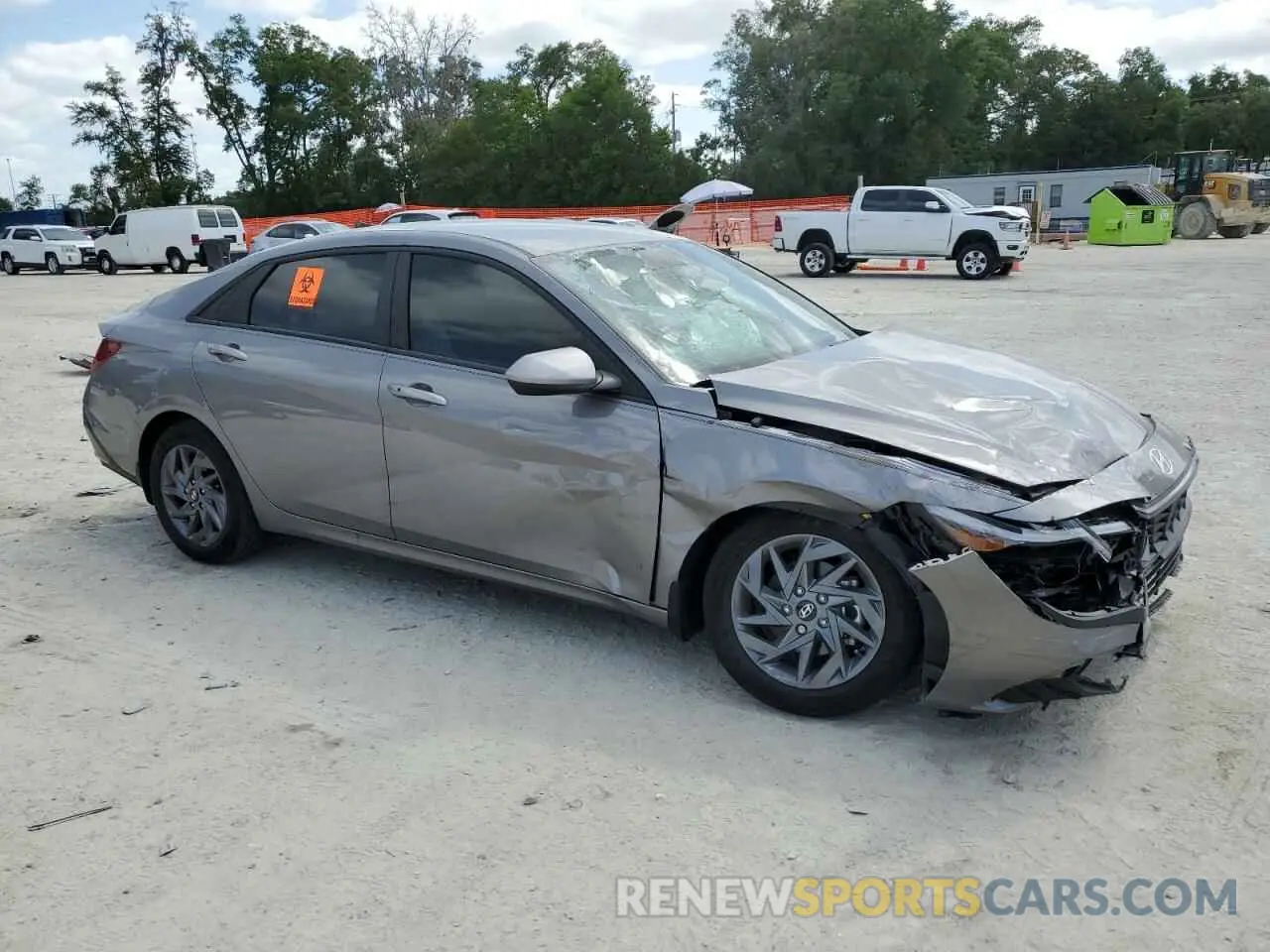 4 Photograph of a damaged car KMHLM4DG3RU699657 HYUNDAI ELANTRA 2024