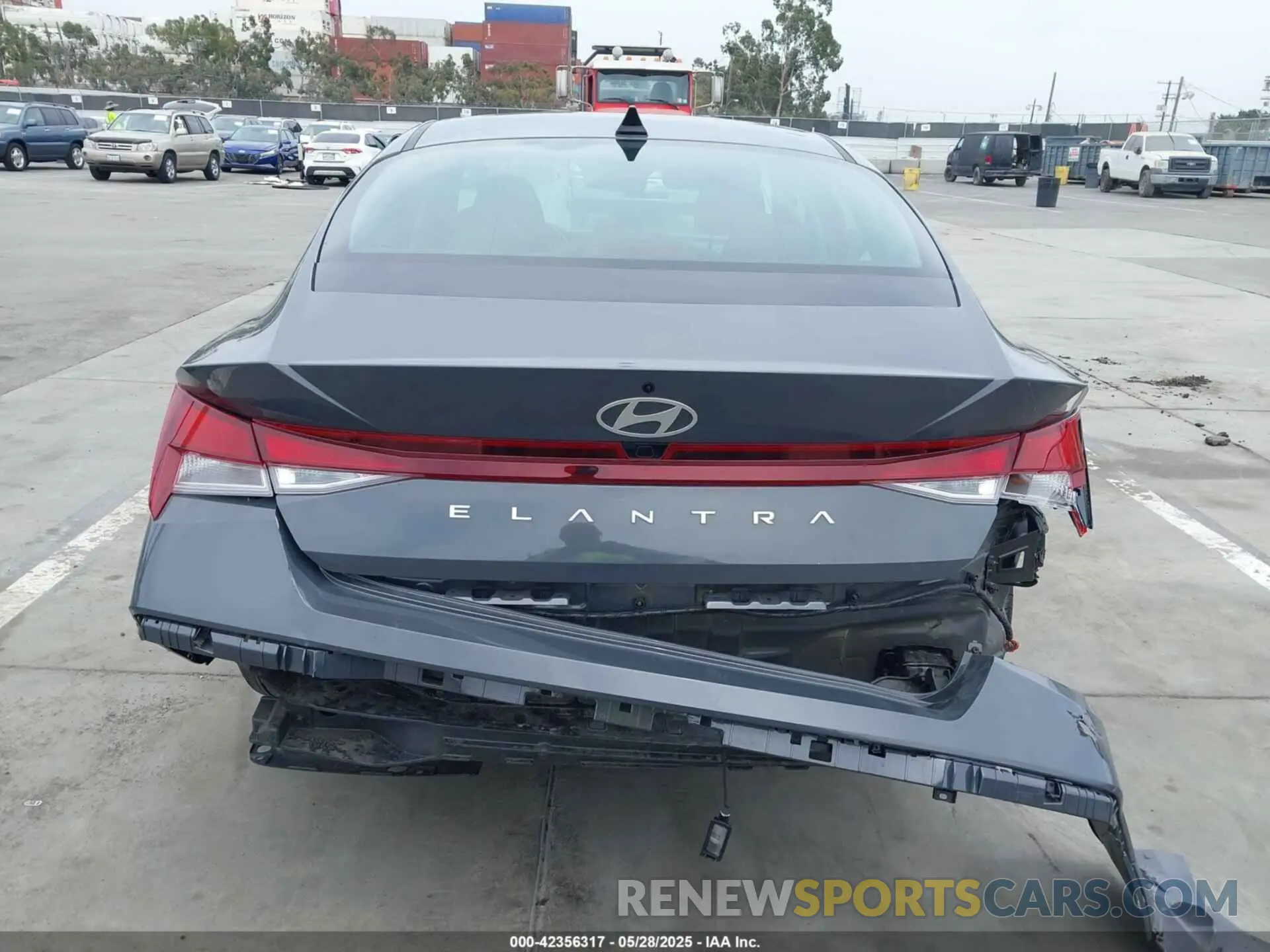 17 Photograph of a damaged car KMHLM4DG3RU703920 HYUNDAI ELANTRA 2024