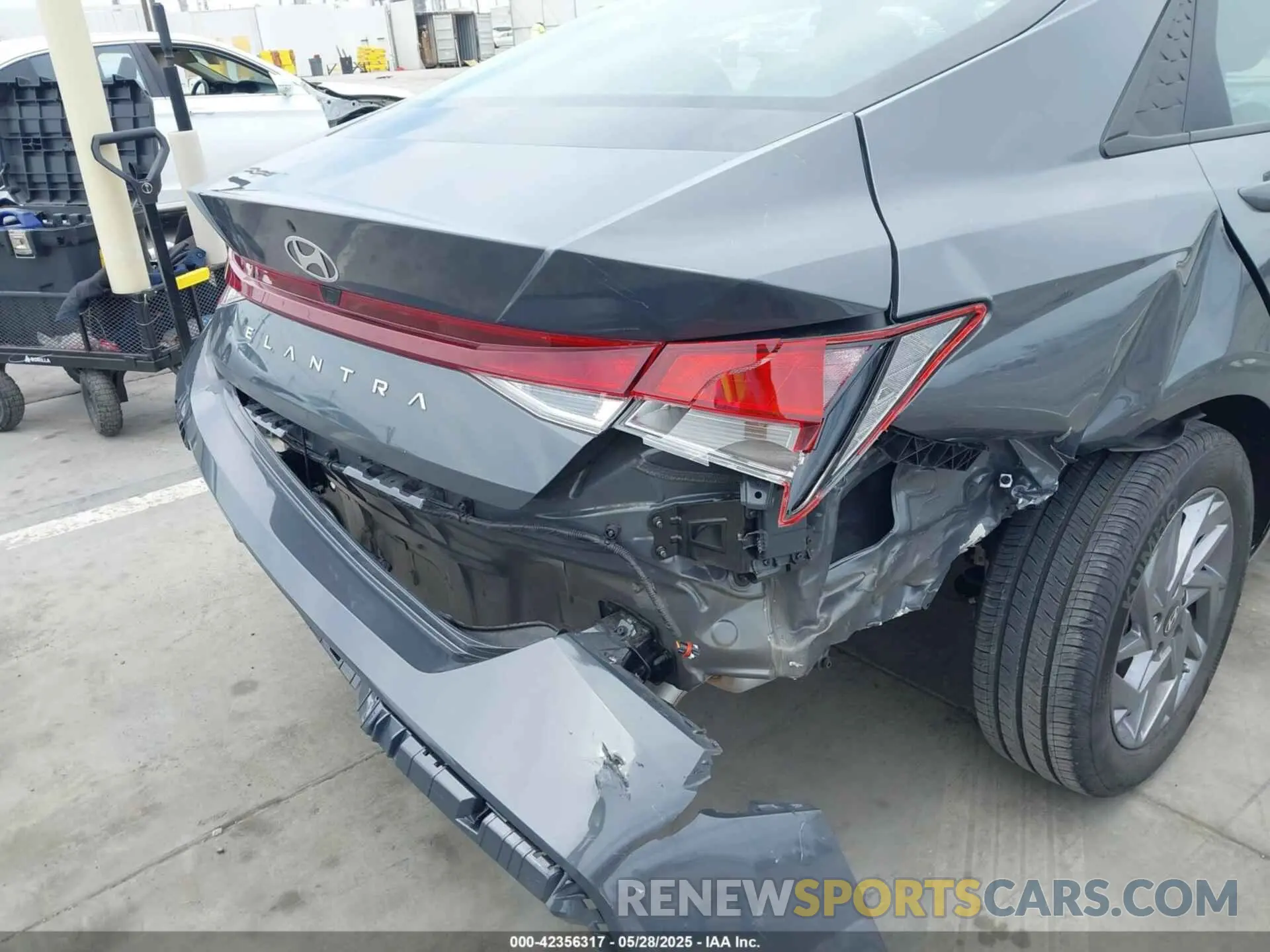 6 Photograph of a damaged car KMHLM4DG3RU703920 HYUNDAI ELANTRA 2024