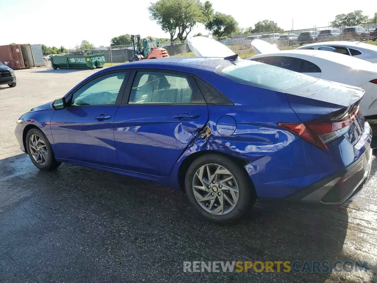 2 Photograph of a damaged car KMHLM4DG3RU704727 HYUNDAI ELANTRA 2024