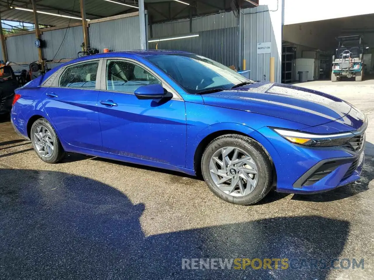 4 Photograph of a damaged car KMHLM4DG3RU704727 HYUNDAI ELANTRA 2024