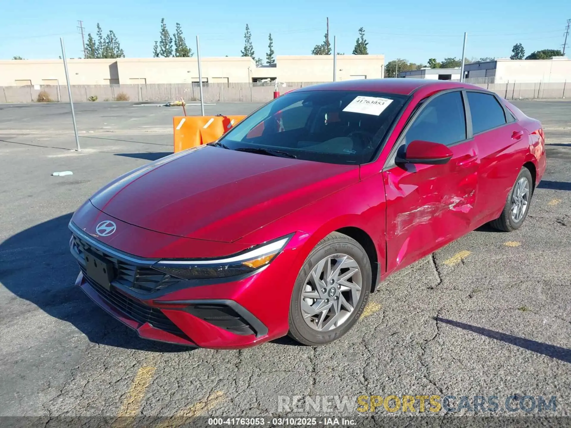 2 Photograph of a damaged car KMHLM4DG3RU709166 HYUNDAI ELANTRA 2024