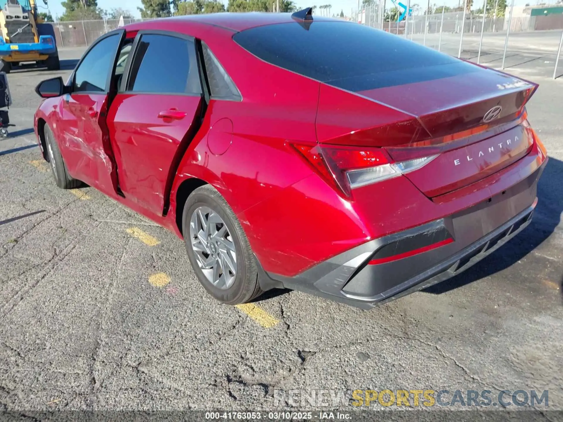 3 Photograph of a damaged car KMHLM4DG3RU709166 HYUNDAI ELANTRA 2024