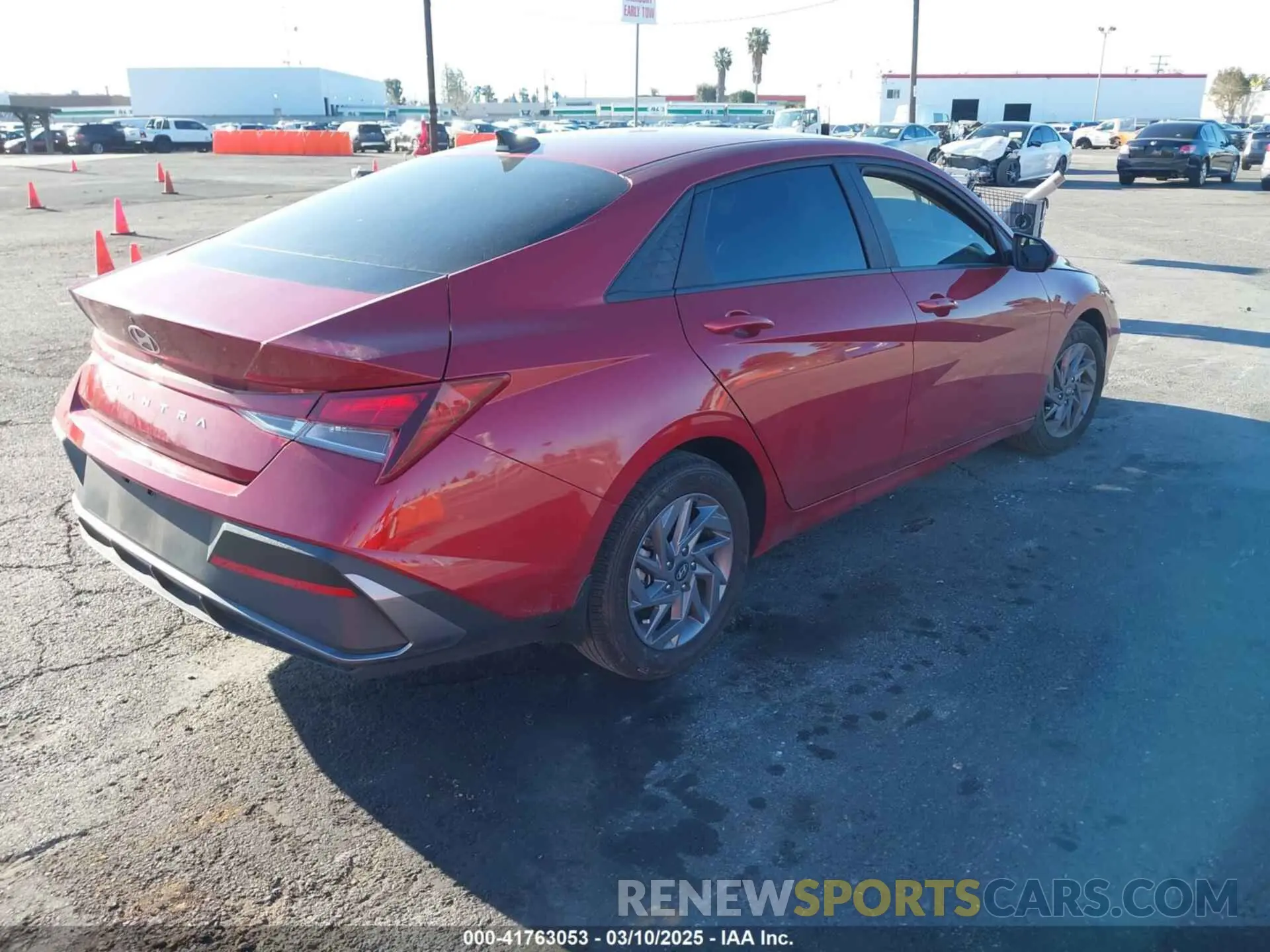 4 Photograph of a damaged car KMHLM4DG3RU709166 HYUNDAI ELANTRA 2024
