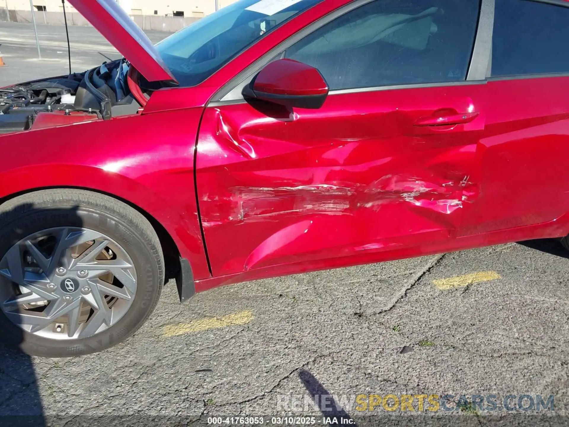 6 Photograph of a damaged car KMHLM4DG3RU709166 HYUNDAI ELANTRA 2024
