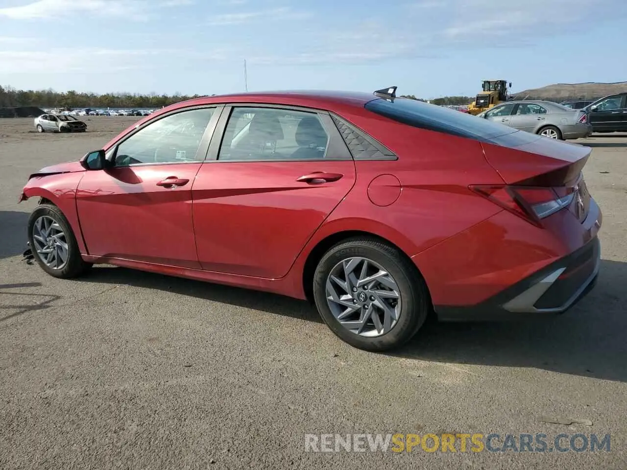 2 Photograph of a damaged car KMHLM4DG3RU731474 HYUNDAI ELANTRA 2024