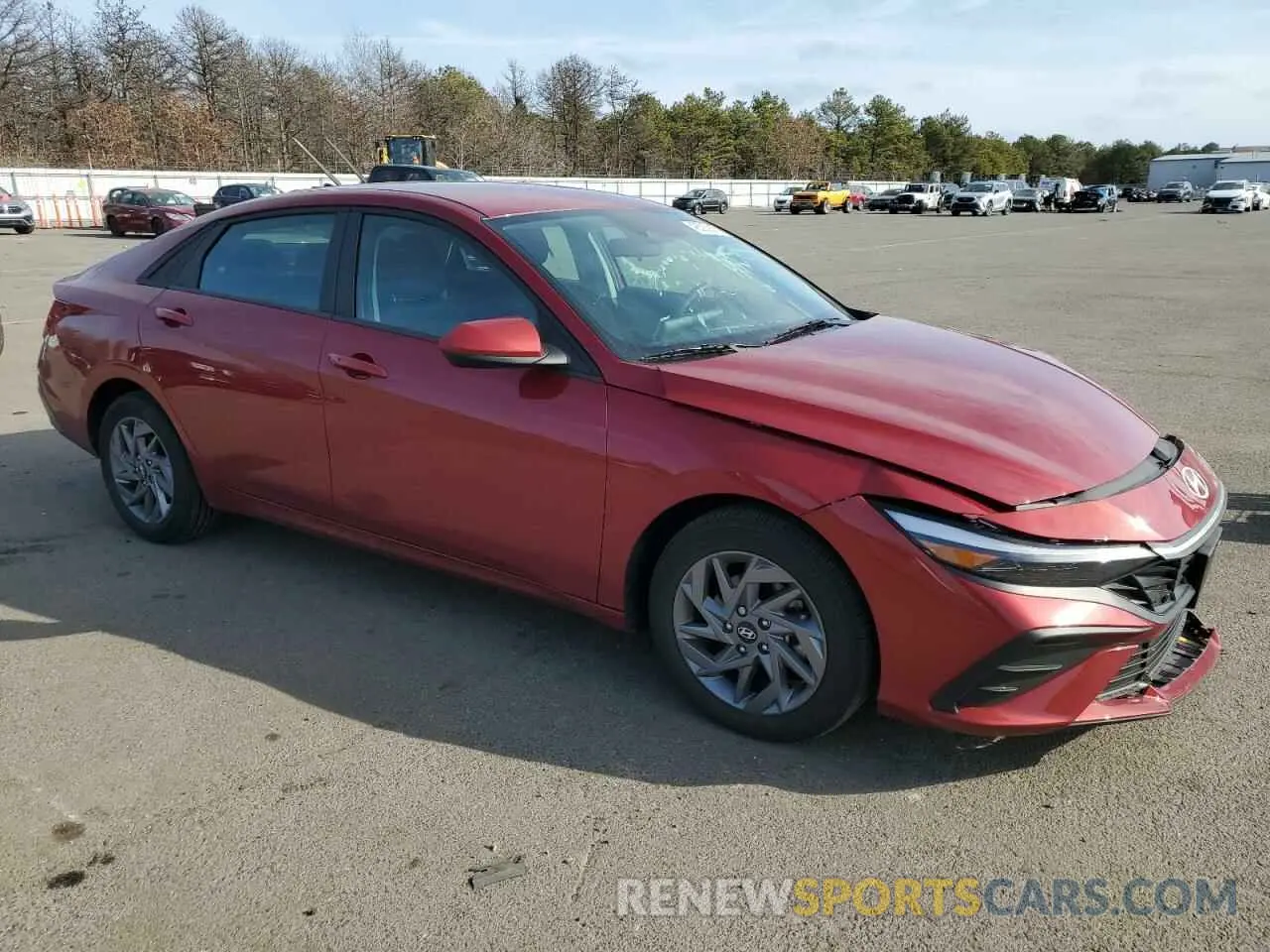 4 Photograph of a damaged car KMHLM4DG3RU731474 HYUNDAI ELANTRA 2024