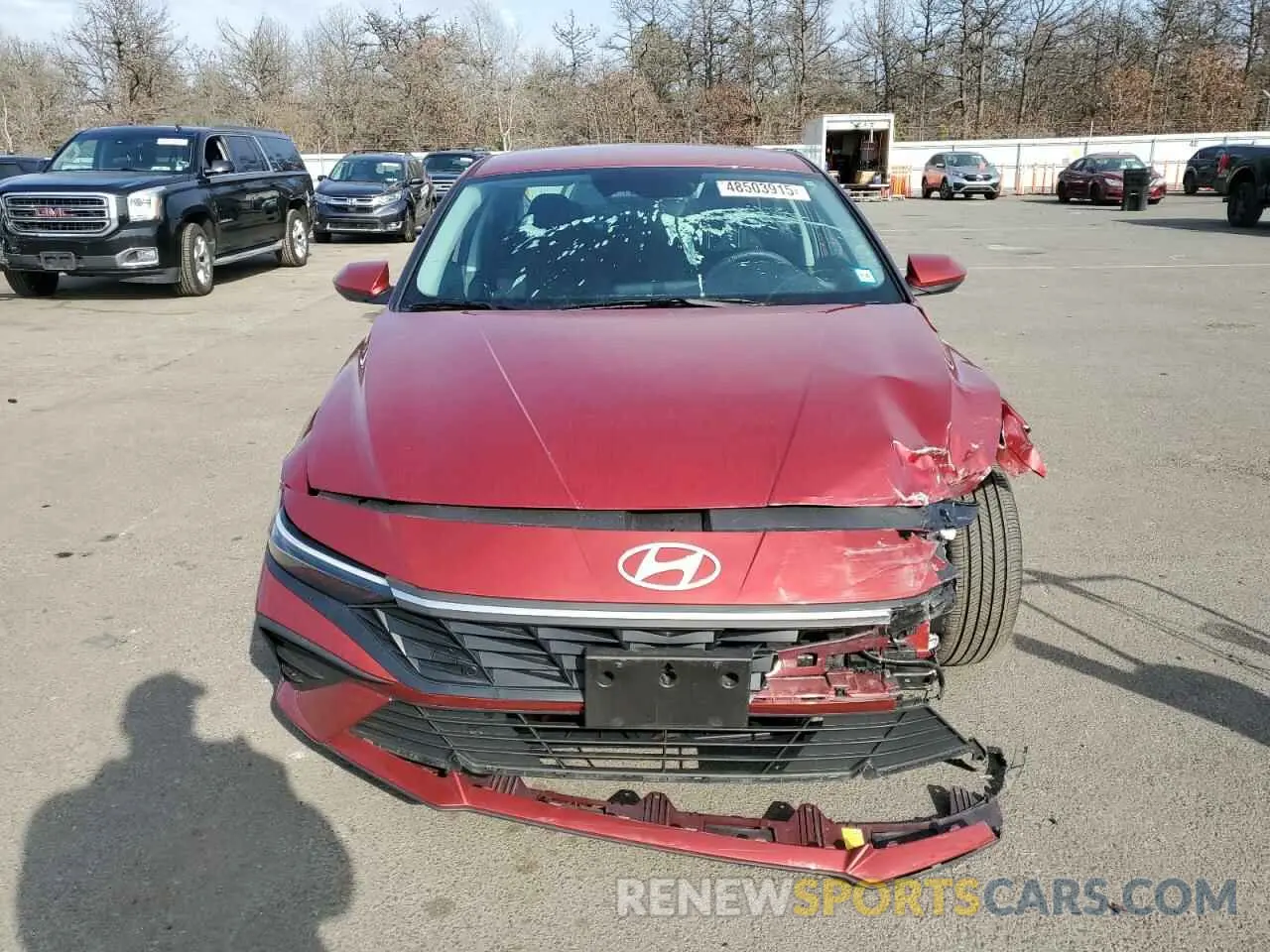 5 Photograph of a damaged car KMHLM4DG3RU731474 HYUNDAI ELANTRA 2024