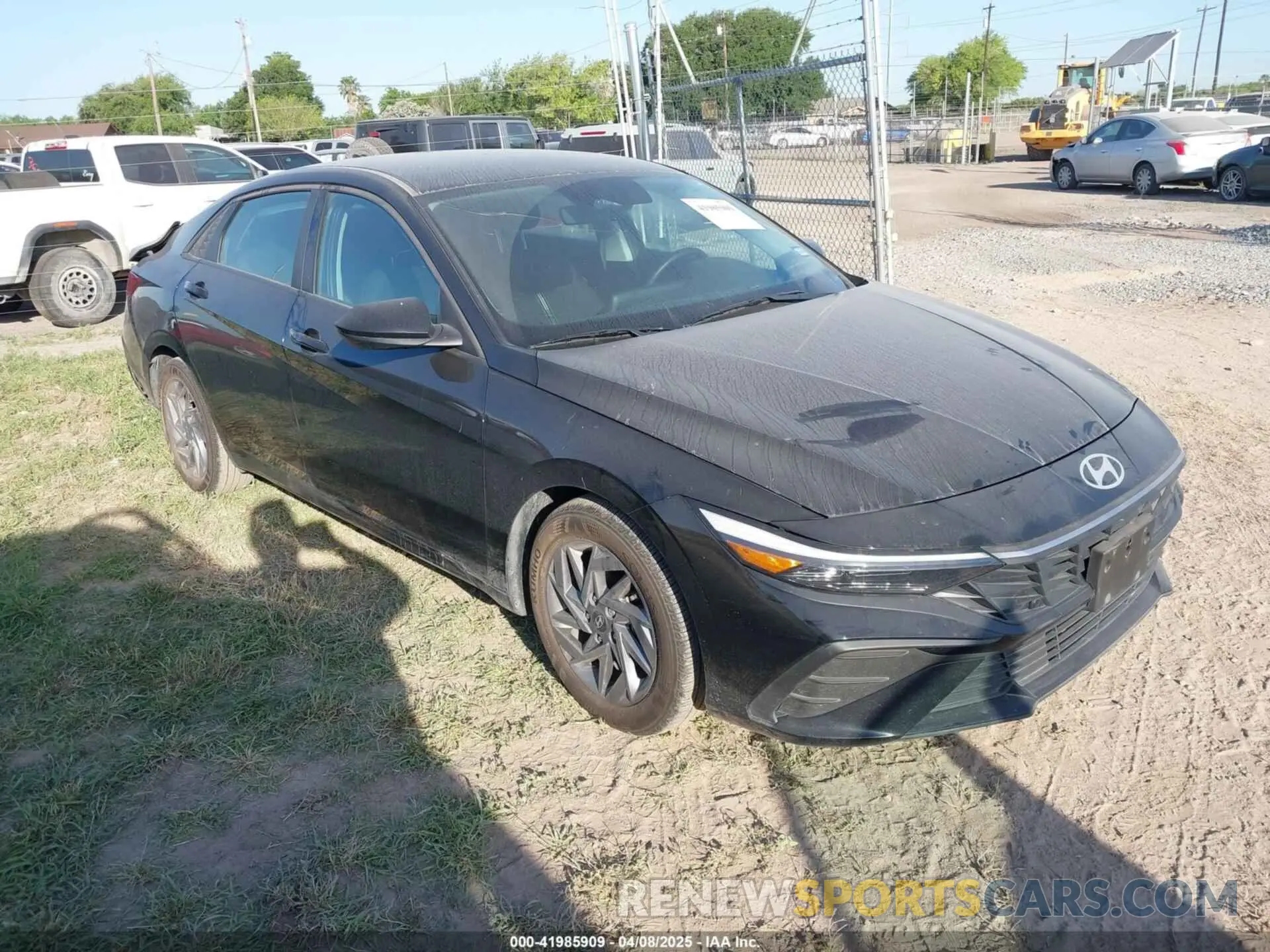 1 Photograph of a damaged car KMHLM4DG3RU751126 HYUNDAI ELANTRA 2024