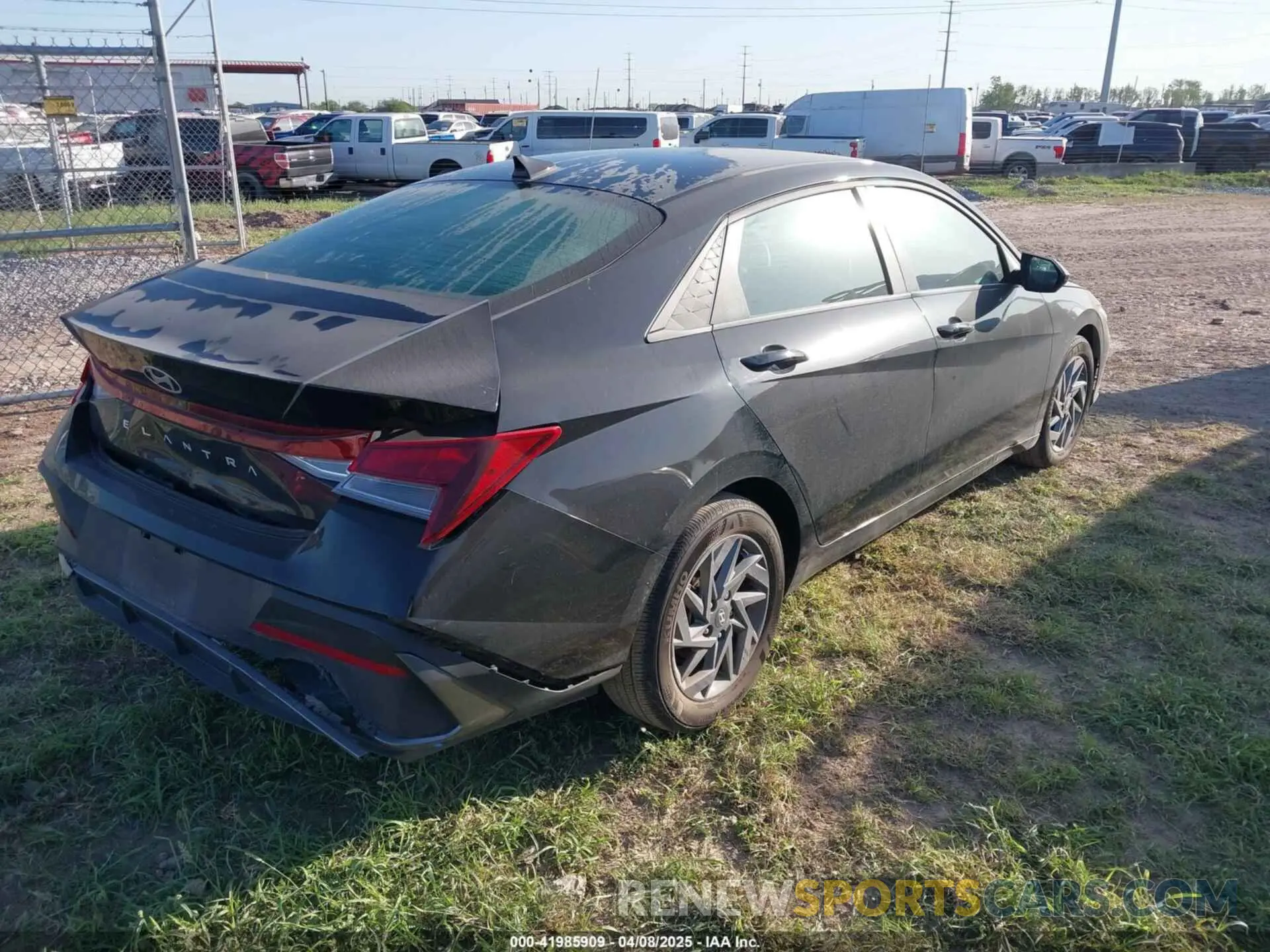 4 Photograph of a damaged car KMHLM4DG3RU751126 HYUNDAI ELANTRA 2024