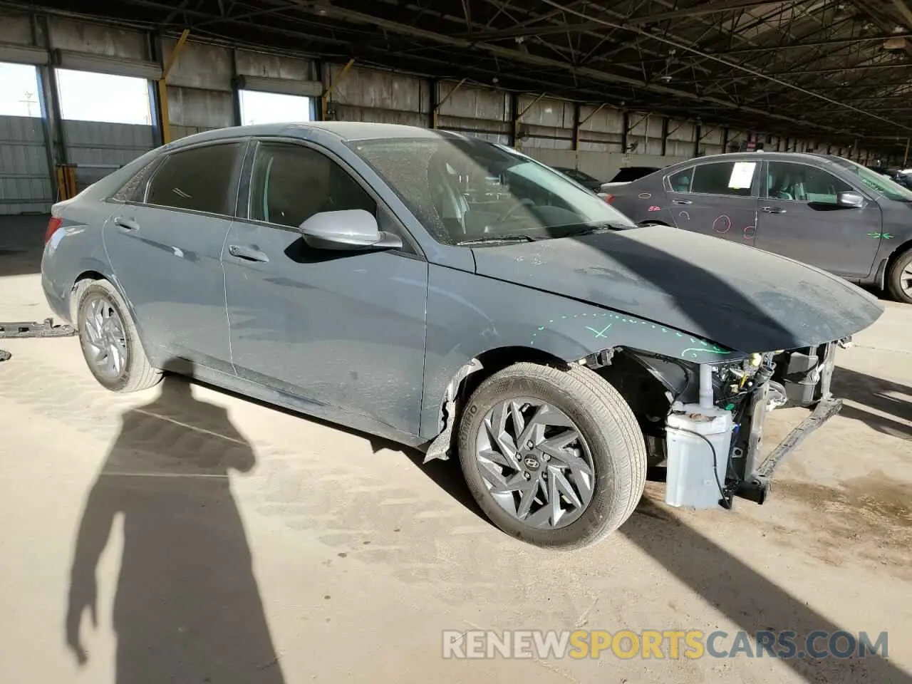 4 Photograph of a damaged car KMHLM4DG3RU751580 HYUNDAI ELANTRA 2024