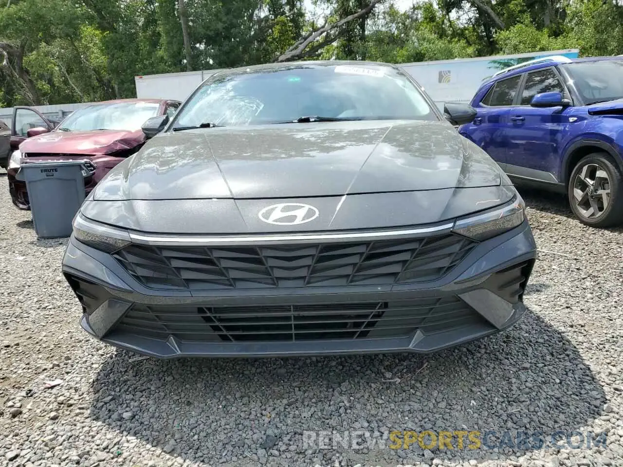 5 Photograph of a damaged car KMHLM4DG3RU755189 HYUNDAI ELANTRA 2024