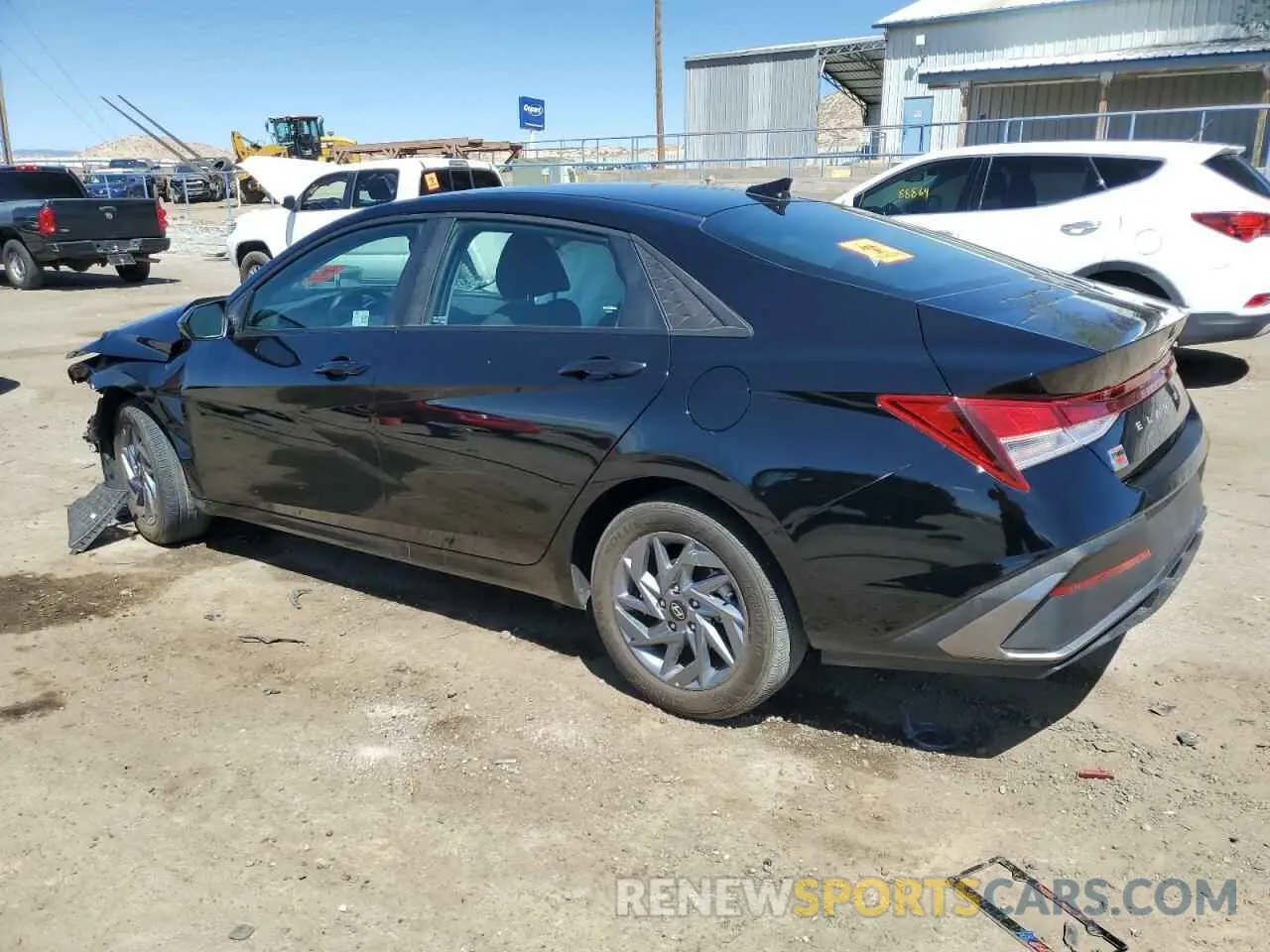 2 Photograph of a damaged car KMHLM4DG3RU757170 HYUNDAI ELANTRA 2024
