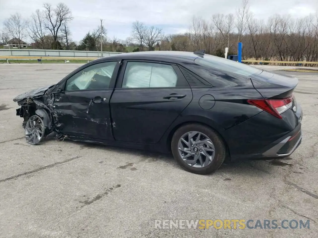 2 Photograph of a damaged car KMHLM4DG3RU761221 HYUNDAI ELANTRA 2024