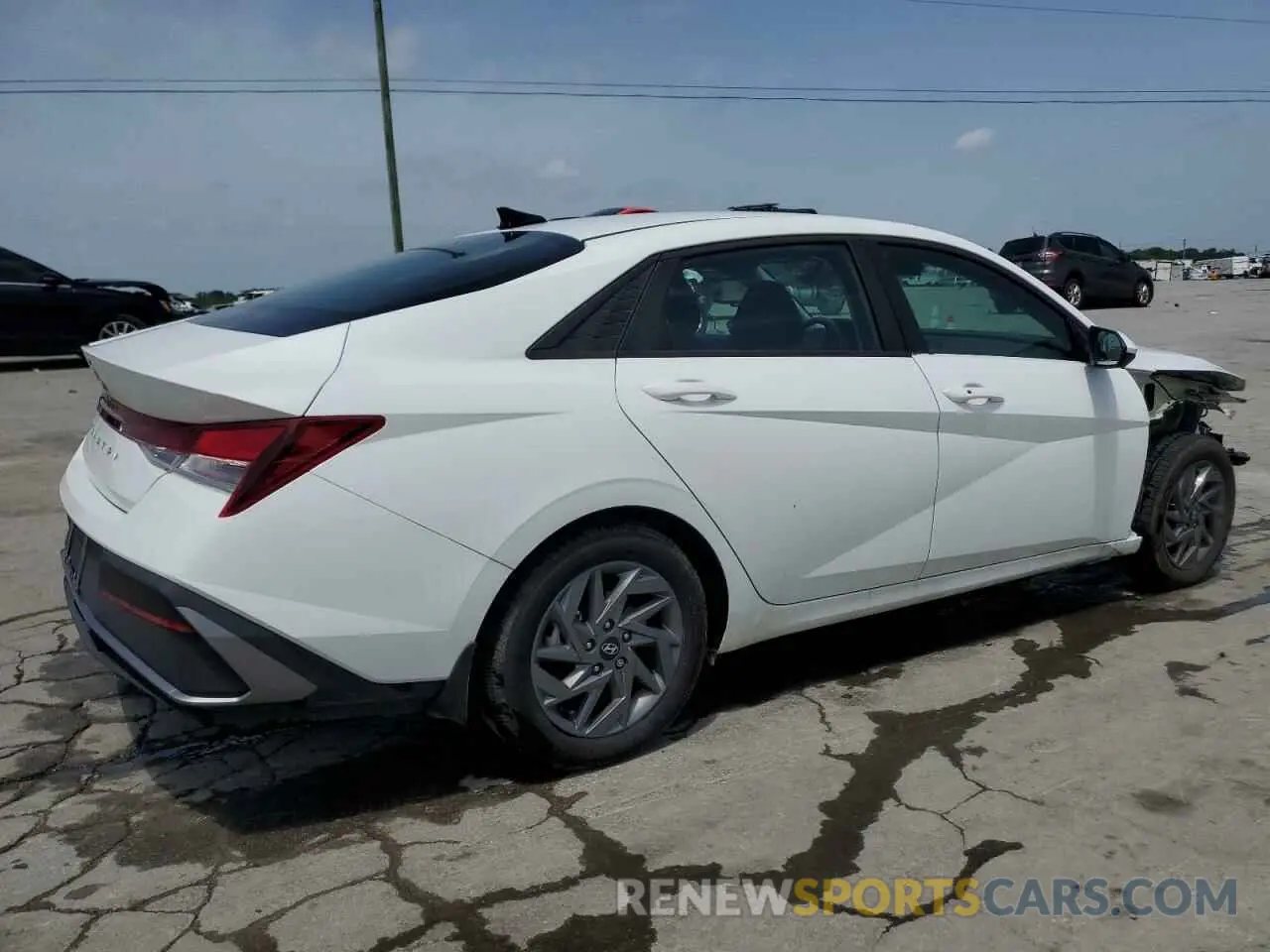 3 Photograph of a damaged car KMHLM4DG3RU770176 HYUNDAI ELANTRA 2024