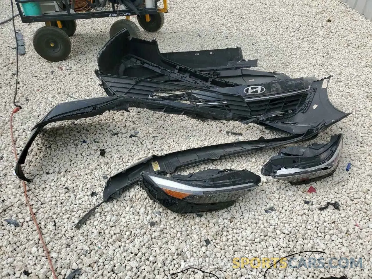 12 Photograph of a damaged car KMHLM4DG3RU770727 HYUNDAI ELANTRA 2024