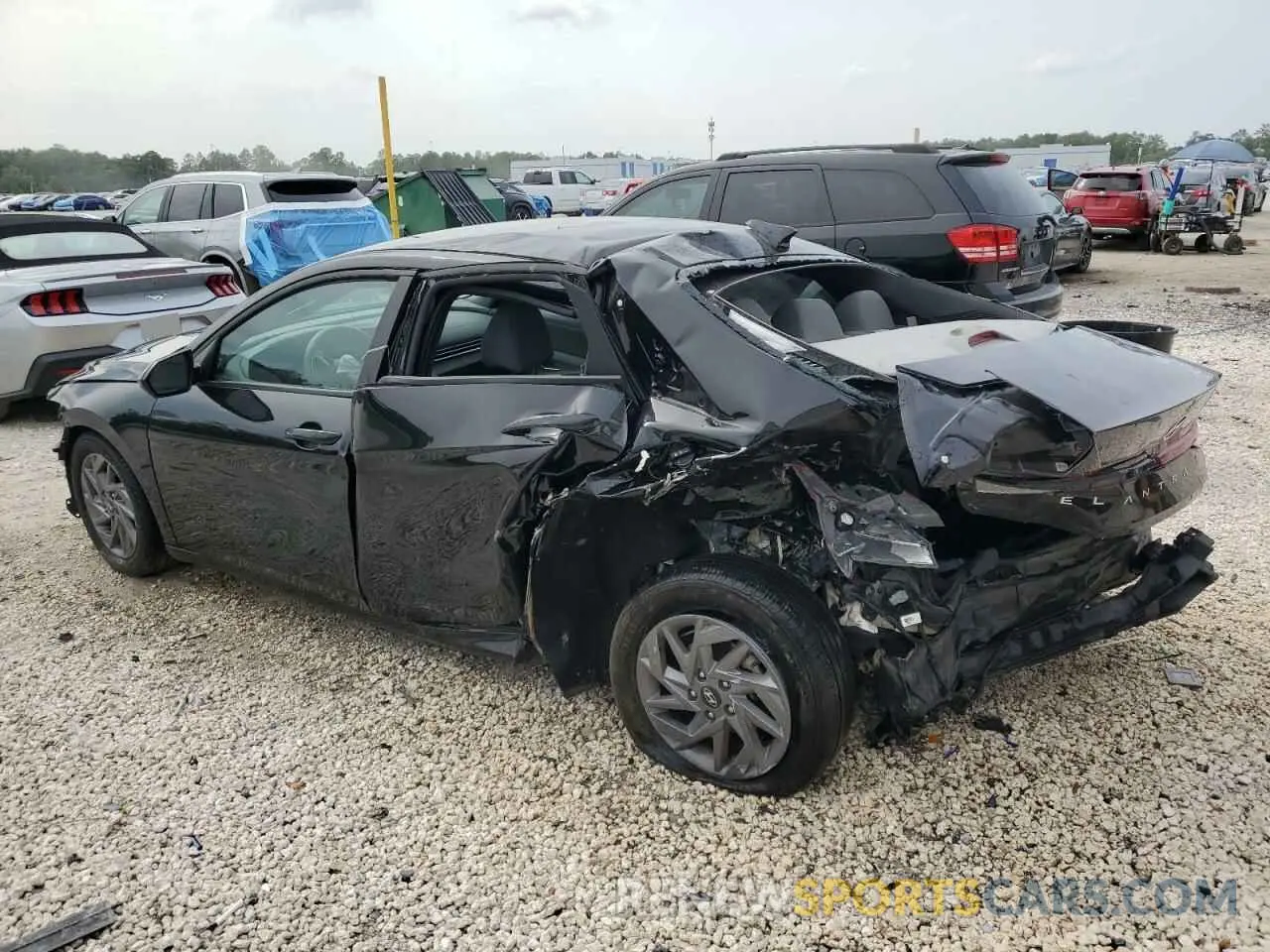 2 Photograph of a damaged car KMHLM4DG3RU770727 HYUNDAI ELANTRA 2024