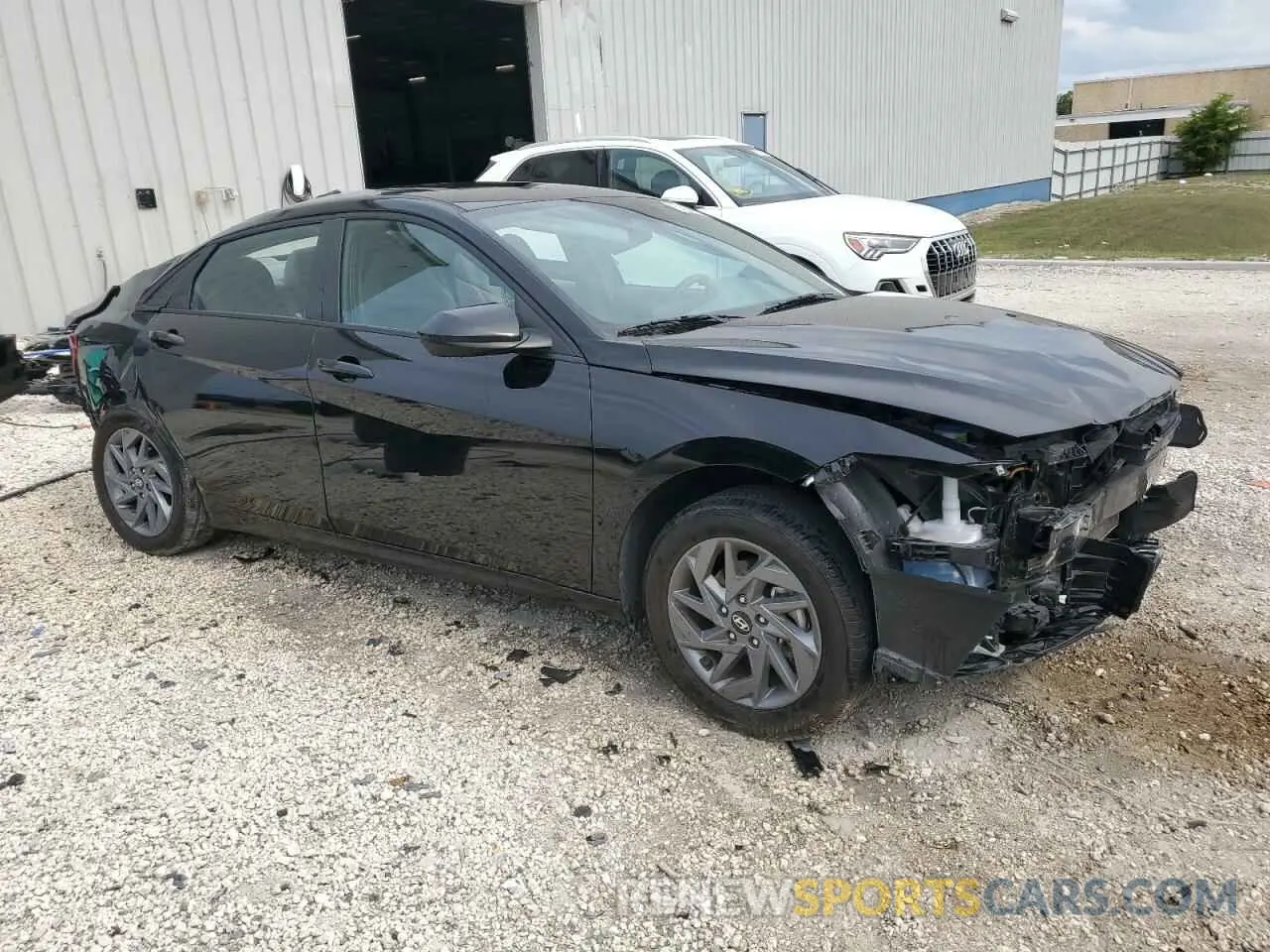 4 Photograph of a damaged car KMHLM4DG3RU770727 HYUNDAI ELANTRA 2024
