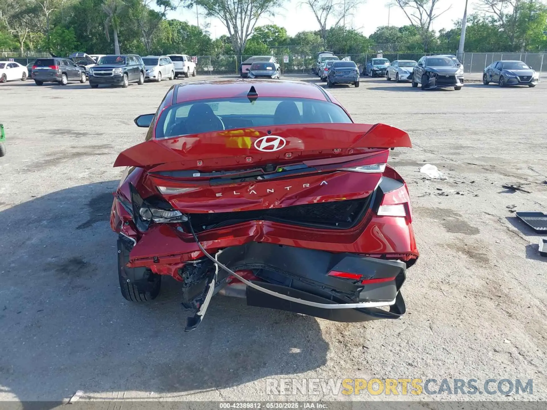 17 Photograph of a damaged car KMHLM4DG3RU771313 HYUNDAI ELANTRA 2024