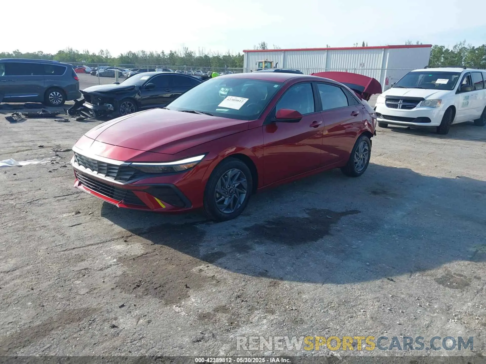 2 Photograph of a damaged car KMHLM4DG3RU771313 HYUNDAI ELANTRA 2024