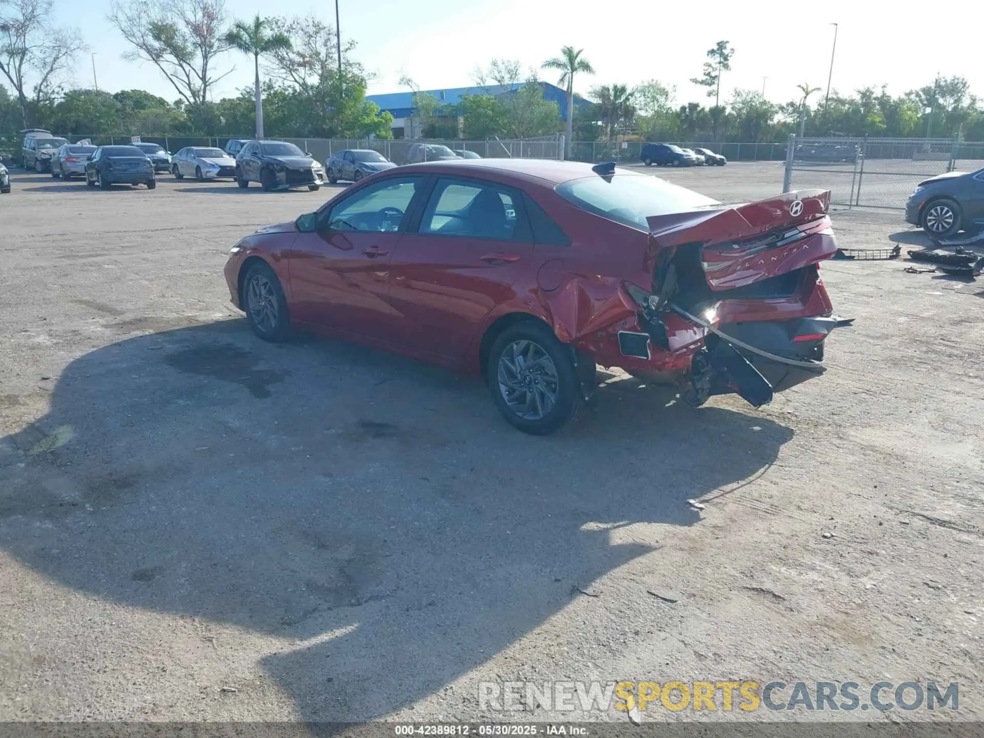 3 Photograph of a damaged car KMHLM4DG3RU771313 HYUNDAI ELANTRA 2024
