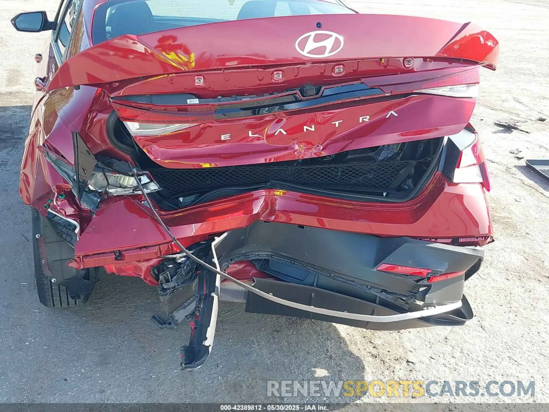 6 Photograph of a damaged car KMHLM4DG3RU771313 HYUNDAI ELANTRA 2024