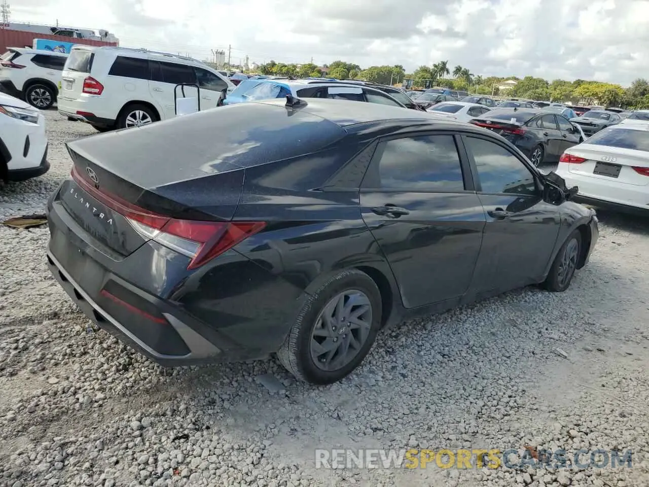 3 Photograph of a damaged car KMHLM4DG3RU776253 HYUNDAI ELANTRA 2024