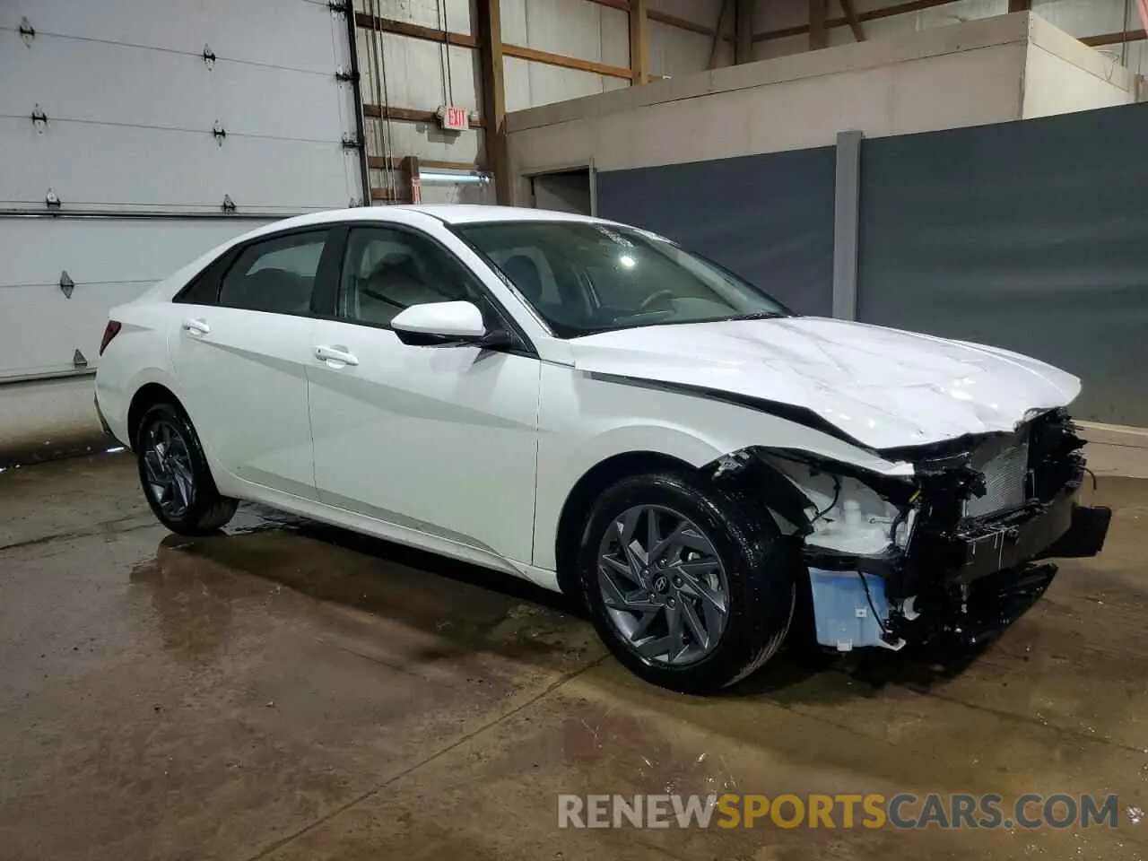 4 Photograph of a damaged car KMHLM4DG3RU781081 HYUNDAI ELANTRA 2024