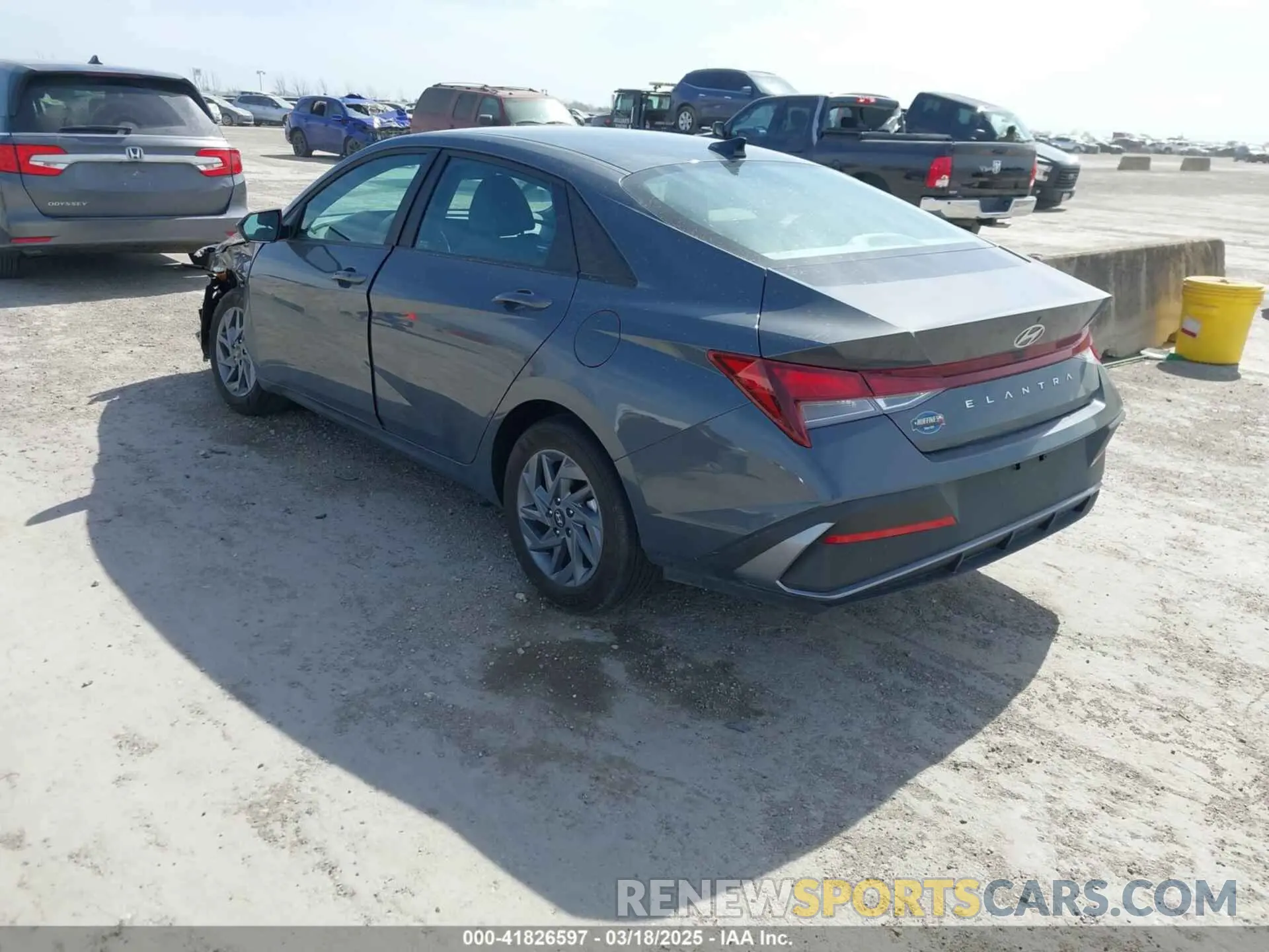 3 Photograph of a damaged car KMHLM4DG3RU792467 HYUNDAI ELANTRA 2024
