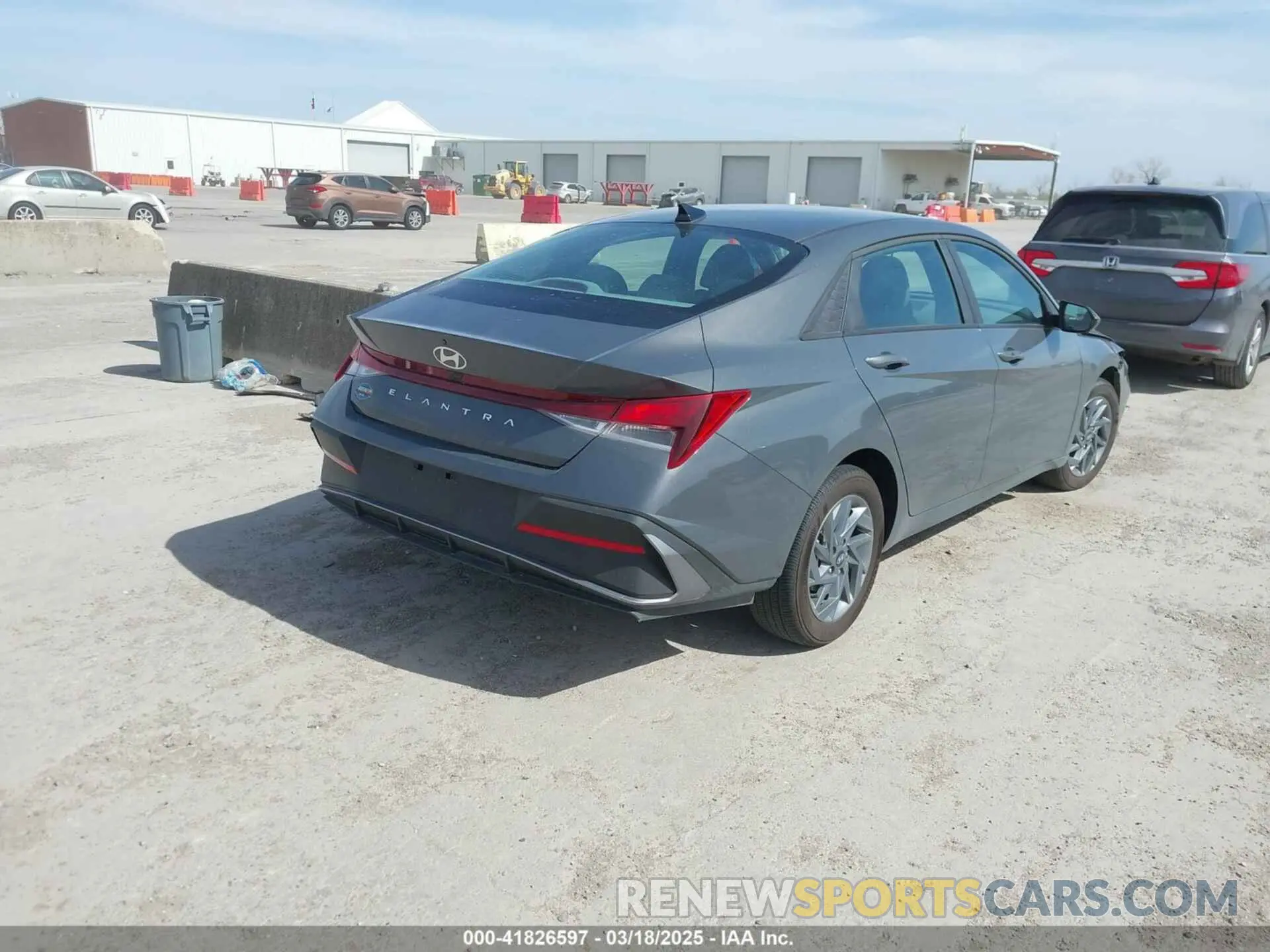 4 Photograph of a damaged car KMHLM4DG3RU792467 HYUNDAI ELANTRA 2024