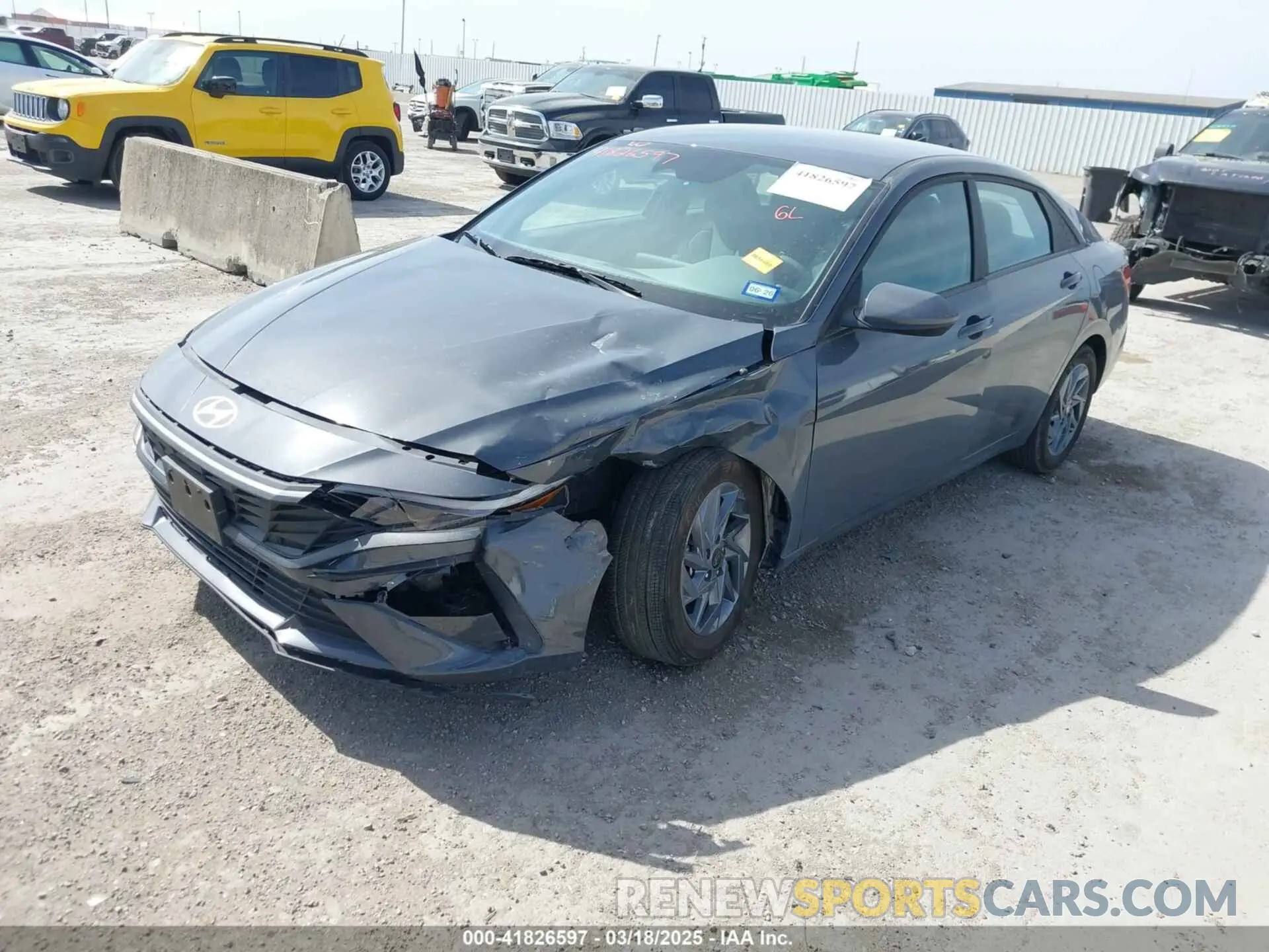6 Photograph of a damaged car KMHLM4DG3RU792467 HYUNDAI ELANTRA 2024