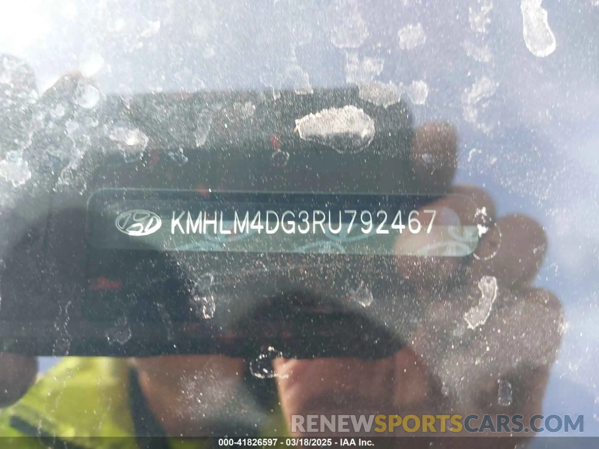9 Photograph of a damaged car KMHLM4DG3RU792467 HYUNDAI ELANTRA 2024