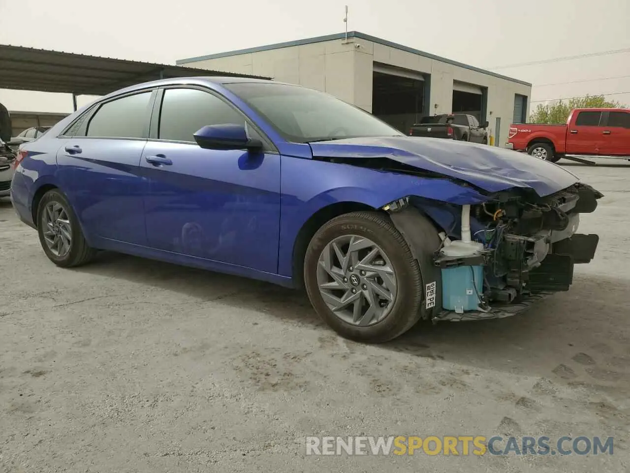 4 Photograph of a damaged car KMHLM4DG3RU795353 HYUNDAI ELANTRA 2024