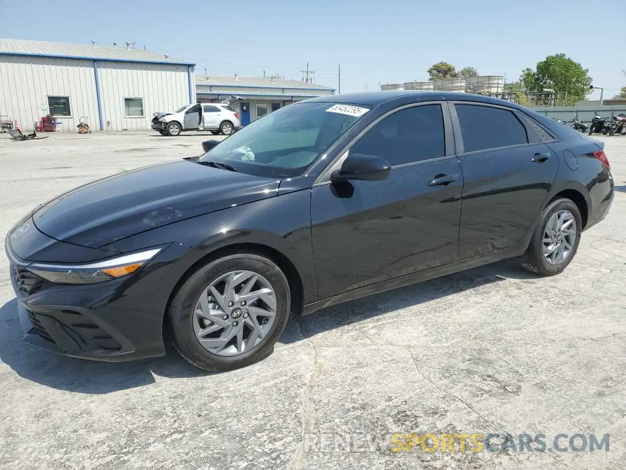 1 Photograph of a damaged car KMHLM4DG3RU813060 HYUNDAI ELANTRA 2024