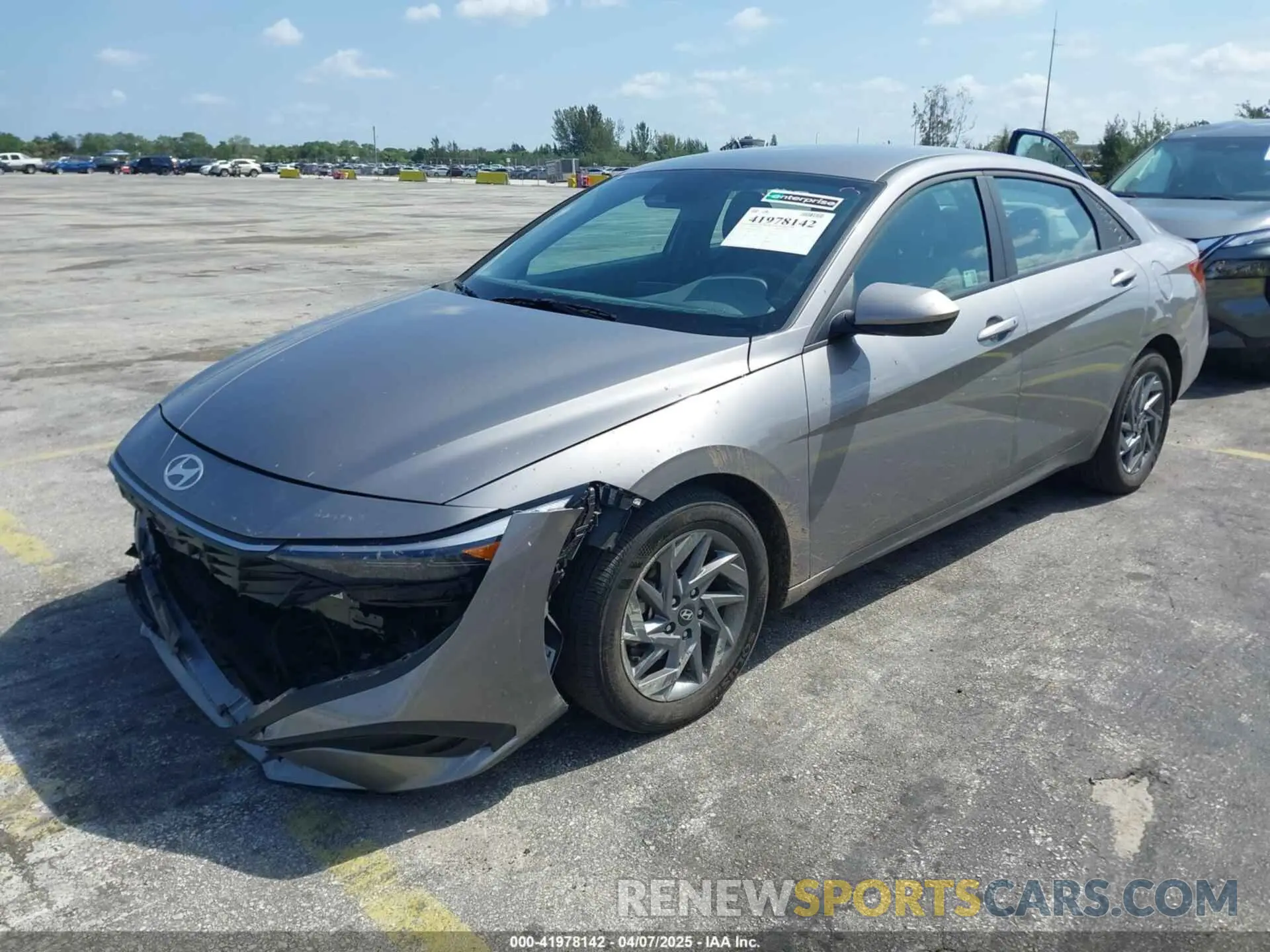 2 Photograph of a damaged car KMHLM4DG3RU820820 HYUNDAI ELANTRA 2024