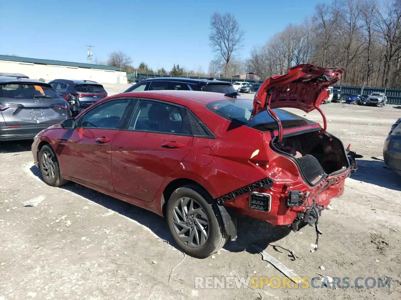 2 Photograph of a damaged car KMHLM4DG3RU830649 HYUNDAI ELANTRA 2024