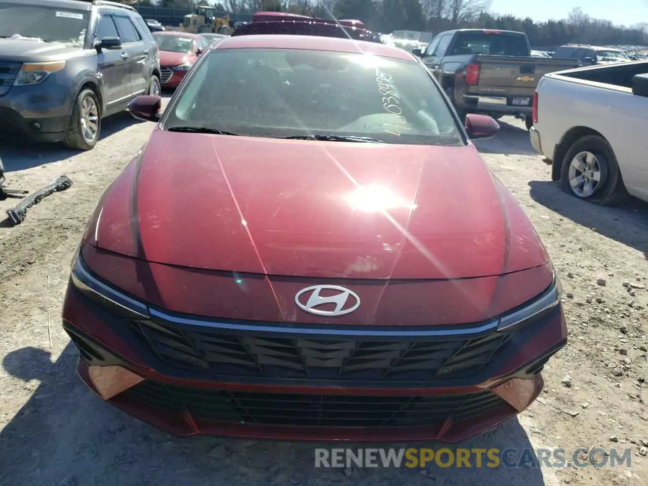 5 Photograph of a damaged car KMHLM4DG3RU830649 HYUNDAI ELANTRA 2024