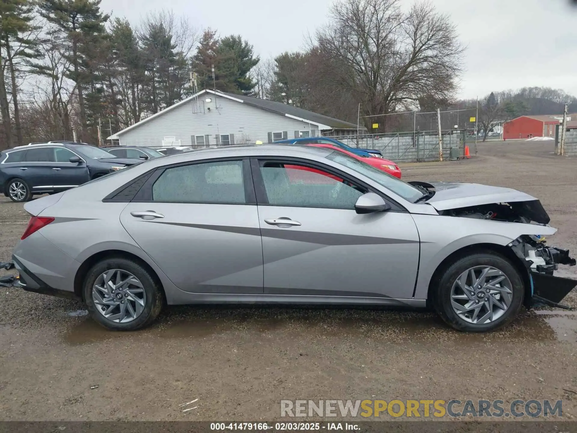 14 Photograph of a damaged car KMHLM4DG3RU836726 HYUNDAI ELANTRA 2024