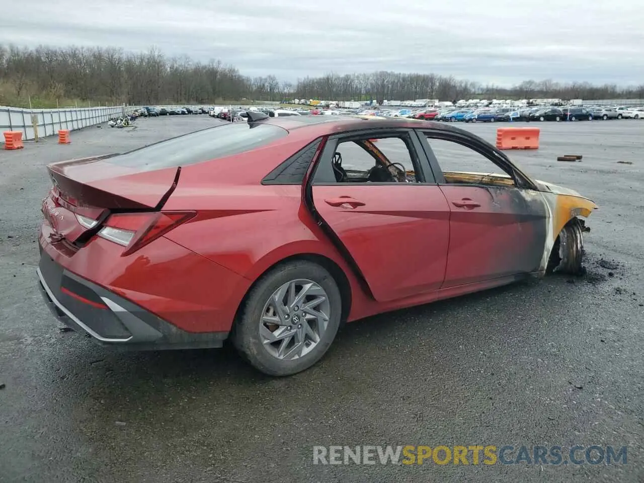 3 Photograph of a damaged car KMHLM4DG3RU845359 HYUNDAI ELANTRA 2024