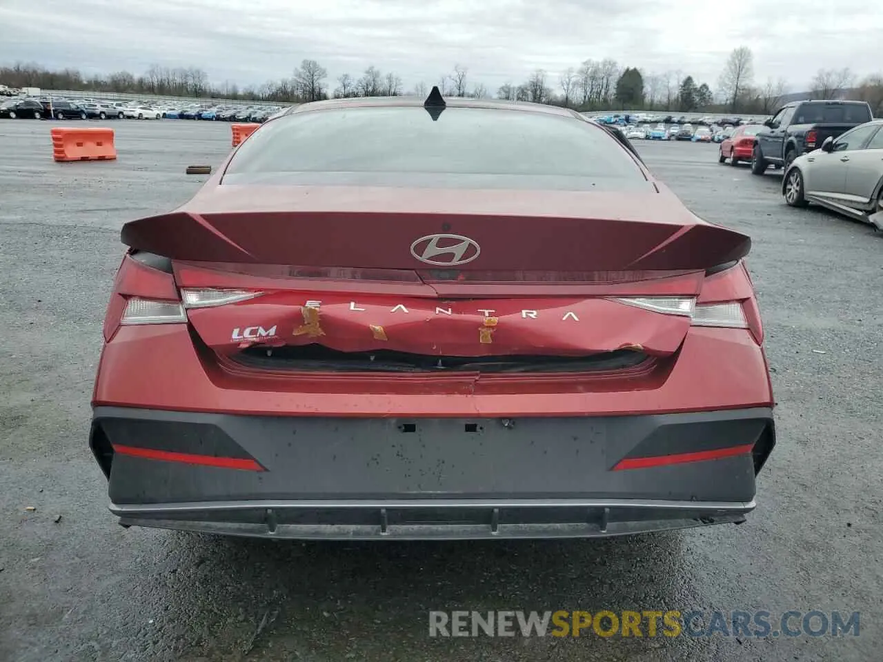 6 Photograph of a damaged car KMHLM4DG3RU845359 HYUNDAI ELANTRA 2024