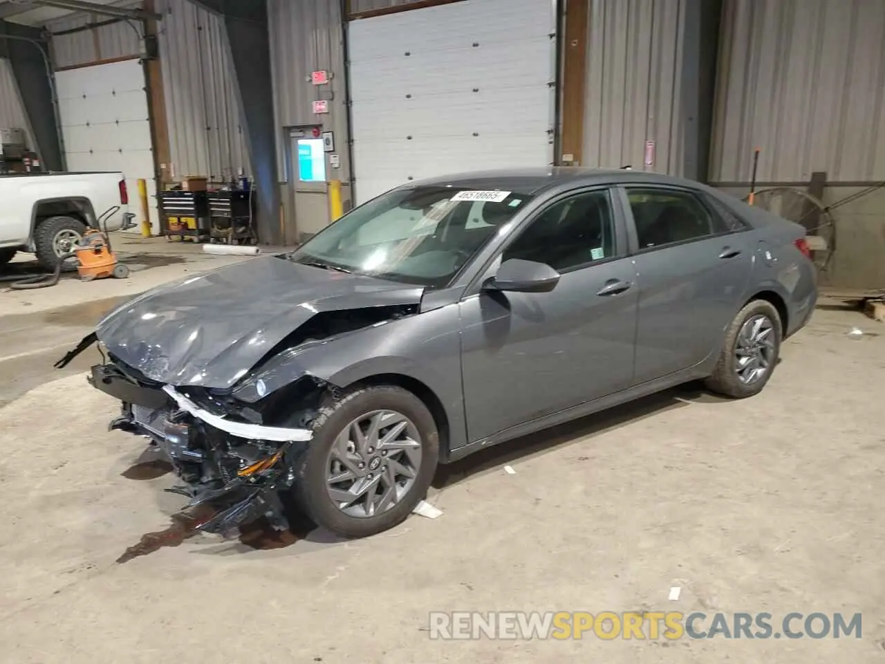 1 Photograph of a damaged car KMHLM4DG4RU641458 HYUNDAI ELANTRA 2024